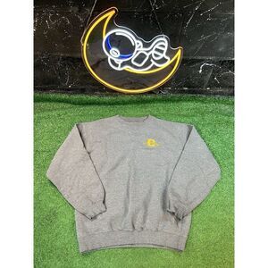 Jansport Clarkson Crewneck Casual Long Sleeve Pullover Sweatshirt Mens Sz M Gray